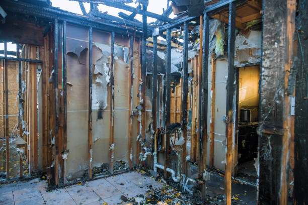Professional Fire Damage Removal technician working in Saranap, CA
